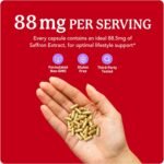 Saffron Supplement 88.5mg | 3-Month Supply | Pure Saffron Extract Capsules for Mood, Focus, Eye Health & Energy Balance Support | Crocus Sativus Extract | Vegan, Gluten-Free & Non-GMO | 90 Capsules - Image 5