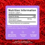 Saffron Supplement 88.5mg | 3-Month Supply | Pure Saffron Extract Capsules for Mood, Focus, Eye Health & Energy Balance Support | Crocus Sativus Extract | Vegan, Gluten-Free & Non-GMO | 90 Capsules - Image 7