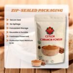 Ceylon Cinnamon Powder | Ethically Sourced 100% Authentic True Ceylon | Cinnamon Ground | Dalchini Powder | Premium Quality | Natural | Non GMO| Vegan | No additives | No Preservatives | 100G - Image 4