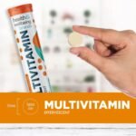 Effervescent Multivitamins - High Strength Multivitamin Tablets - Complete One a Day Supplements for Men & Women - 20 Per Tube (Pack of 4) - Image 4