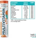 Effervescent Multivitamins - High Strength Multivitamin Tablets - Complete One a Day Supplements for Men & Women - 20 Per Tube (Pack of 4) - Image 5