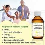 Magnesium Liposomal | with Vitamins D3 & K2 | Magnesium Bisglycinate | for Children & Adults | Highly Absorbable Liquid Supplement | Lemon & Elderflower Flavour | 30-Day Supply | 150ml - Image 4