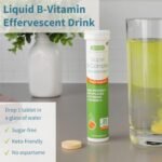 Igennus Super B-Complex Liquid B-Vitamin Effervescent Drink, Methylated, Fast Action Energy Supplement, Caffeine-Free, Sugar-Free, Orange Flavour, Vegan, 20 Effervescent Tablets - Image 3