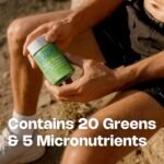 Nutriburst Super Greens - Vegan Gummies for Energy & Immunity - 20 Greens & 5 Vitamins with Lion’s Mane, Turmeric & Green Tea - Apple Flavour - Sugar Free - Image 5