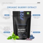 Organic Bilberry Extract 5000mg – High Strength 5% Anthocyanidins – 90 Vegan Capsules (3 Months Supply) – Resealable and Recyclable Pouch – by Alpha01 - Image 3