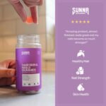 SUNNA SUPPLEMENTS Halal Biotin Hair, Skin & Nails Gummies – Zinc & Multivitamins – Vegan, Gelatin-Free – 60 Gummies - Image 5