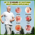 36Pcs Knee Patches - Warming Herbal Plaster for Joint, Wormwood Extract Sticker for Knee, Back, Neck, Shoulder - Image 3