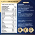 Nutraxin Multivitamin and Minerals Immune Tablets - 14 Vitamins, 9 Minerals with Elderberry, Black Cumin & Beta Glucan for Immunity, Energy & Wellness – 60 Vegan, Multivitamin Tablets for Women & Men - Image 4