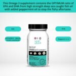NHP Advanced Omega 3 Support:Ultra-Pure Wild Deep Sea Fish Oil – High EPA & DHA for Joint, Heart & Brain Health, No Fishy Aftertaste, Kosher, Halal & Sustainably Sourced,60 Vegetarian Capsules - Image 6