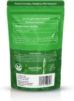 Matcha Green Organic Tea Fit Pills 2000MG | Natural Energy Booster, Fat Burner & Appetite Suppressant, Metabolism Support, 90 Capsules for Weight Management - Image 3