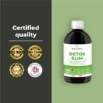 Bandini® Detox Slim 500ml Liquid Draining, Digestive, Antioxidant, with 7 Plant Extracts: Green Tea, Dandelion, BlackBerry, Pilosella, Birch and Papaya, 100% Vegan - Image 5