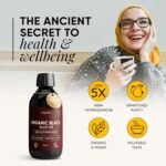 Black Seed Oil Organic Cold Pressed. Up to 5X Strength. Award Winning Organic Black Seed Oil - Known as Cumin, Cold Pressed Nigella Sativa, and Kalonji, 200 ml - Image 3