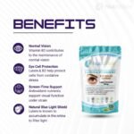Pure Eye Support Tablets with Lutein and Vitamin B2 — 50mg Easy to Swallow Pills for Better Vision and Eyecare — Pack of 120 Vegan Eye Supplements for Men and Women - Image 4