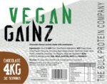Vegan Gainz 4kg - Plant Based Protein Powder - Weight Gainer- 32 Servings & 30g Protein Per Serving - The Bulk Protein Company (Chocolate) - Image 5