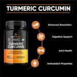 Organic Turmeric Curcumin 600mg Serving with Organic Black Pepper | 120 Vegan Capsules | High Potency Antioxidant & Absorption | Certified Organic Supplement – UK Made Sash Vitality - Image 5