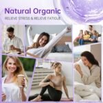 Lavender Magnesium Relief Cream for Muscle Relaxation & Sleep Support - Fast-Absorbing Magnesium Lotion with Lavender, Arnica & Aloe - Helps Ease Tension, Cramps, Restless Legs & Stress - 114g - Image 6