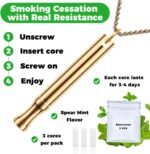 Breathing Necklace to Replace Bad Habit with 3pcs Refillable Mint Pods, Habit Support Necklace for Stress Relief Sensory Fidget for Adults - Image 4