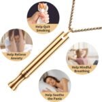 Breathing Necklace to Replace Bad Habit with 3pcs Refillable Mint Pods, Habit Support Necklace for Stress Relief Sensory Fidget for Adults - Image 5