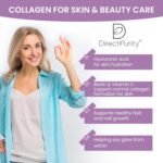 Menopause Support Gummies with Collagen & Probiotics – Sage, Red Clover, Ashwagandha, Lions Mane, Biotin & Hyaluronic Acid – Vitamin B6, D3, C, Zinc & Magnesium – 60 Gummies - Image 4