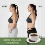 18Pcs Sl/im Green Cof/fee & Te/a Blend,Breakfast Friendly Sachets for Wei/ght Loss & Belly F/at Reduction,Natural De/tox,Caf/feine Boost & Bloating Relief for Women,Sl/im Te/a for Women - Image 3