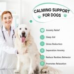 Calming Chews for Dogs Puppy Dog Calming Chews, Help Manage Stress and Promote Relaxation Sleep Aid Calm Dog from Noise, Thunder, Barking, Separation, Small Medium Large & All Breeds - Image 3