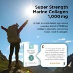 Healthspan 1,000mg Marine Collagen Complex | 800mg Type I + 200mg Type II Collagen | Support Your Joints, Bones & Connective Tissue | Added Benefits for Skin & Beauty (60 Tablets) - Image 4