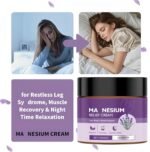Mag/nesium Cream for Sleep & Muscle Pain Relief,Mag/nesium Balm for Restless Legs Syn/Drome,Mag/nesium Butter for Night Time Relaxation & Muscle Recovery,Natural Calming Body Moisturiser for Adults - Image 3