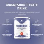 Nature's Finest by Nutrisslim Magnesium Citrate Powder 150 g - 375 mg per Dose, 30 Servings - High Absorption Magnesium Drink for Sleep, Muscle Relaxant, Stress Relief - Natural & Vegan - Image 3