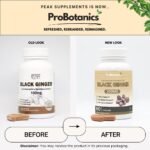 Pure Black Ginger Capsules - 60 Capsules | Kaempferia Parviflora Extract (Thai Ginseng) Supplement | Aids Physical Performance and Supports Libido, Anti-Aging and Vitality - Image 3