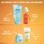 e.l.f. SKIN Bright Icon Vitamin C + E + Ferulic Serum, Brightening & Soothing Face Serum, Helps Even Skin Tone, Vegan & Cruelty-Free, 30ml - Image 5