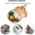 Angoily Delicate Soybean Plant Wax Scented Aromatherapy Candle for Home Romantic for Reading Bath Yoga Natural Aromatic Candle Gift for Family and Friends - Image 6