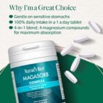 Nature's Best MagAsorb Complex 375mg - High Strength Magnesium - Contributes to The Reduction of Tiredness & Fatigue - UK Made - 180 Vegan Tablets (6 Months' Supply) - Image 5