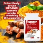 Organic Turmeric Powder Capsules 3300mg - 100 Turmeric Tablets - Organic Turmeric Capsules High Strength and Black Pepper with Curcumin & Ginger - Image 4