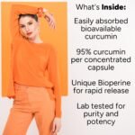 Organic Turmeric Powder Capsules 3300mg - 100 Turmeric Tablets - Organic Turmeric Capsules High Strength and Black Pepper with Curcumin & Ginger - Image 7