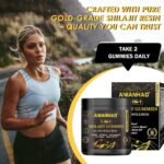 5 in 1 Wellness Himalayan Shilajit Gummies for Men, Ashwagandha Gummies with Shilajit, Sea Moss, Lion's Mane, Black Seed Oil and Ashwagandha Energy Boost & Immune Support- 60 Count - Image 3