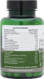 NaturesPlus Bio Advanced Hair Skin Nails - Vegan Collagen Support, High Strength Biotin, Hyaluronic Acid Supplement with Antioxidants - Gluten Free, Vegan - 60 Capsules - Image 3