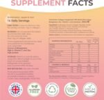 Super-Strength Liquid Collagen 12,000mg - Pure Hydrolysed Peptides for Women Skin, Hair, Nails and Muscle Repair - Grass-fed Bovine with VIT C, Zinc, Manganese - Made in UK- 330ml - Image 5