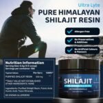 ULTRA LYTE 100% Pure Organic Shilajit Supplement 500mg with 85 Essential Trace Minerals, Fulvic & Humic Acid, 100 Servings with Scoop for Energy, Immunity, Anti-Aging, Brain Function - Image 3