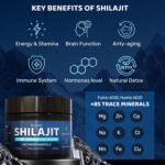 ULTRA LYTE 100% Pure Organic Shilajit Supplement 500mg with 85 Essential Trace Minerals, Fulvic & Humic Acid, 100 Servings with Scoop for Energy, Immunity, Anti-Aging, Brain Function - Image 4