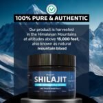 ULTRA LYTE 100% Pure Organic Shilajit Supplement 500mg with 85 Essential Trace Minerals, Fulvic & Humic Acid, 100 Servings with Scoop for Energy, Immunity, Anti-Aging, Brain Function - Image 5