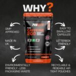 Caffeine 200mg 120 Vegan Tablets | Energy Boost & Exercise Support Pre Workout Weight Loss | Improve Focus & Alertness | Vegan UK Made | Better Than Caffeine Gels Gummies Capsules by PROELITE - Image 7