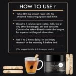 Midnight Mantra Organic Gold Grade Shilajit Resin 50g - Natural Himalayan Shilajit 50g - Premium Grade 100% Pure, Rich in Fulvic Acid, Minerals, Immune System & Vitality Booster, Vegan (Pack of 1) - Image 4