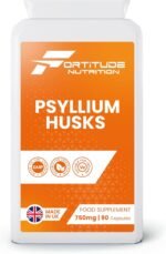 Psyllium Husks Capsules | Psyllium Husk Fiber Supplement | Natural Soluble Fibre Supplements 750mg 90 Vegan Capsules | for Digestion, Colon Cleanse Weight Loss & Bowel Health, Keto Friendly - Image 4