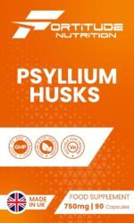 Psyllium Husks Capsules | Psyllium Husk Fiber Supplement | Natural Soluble Fibre Supplements 750mg 90 Vegan Capsules | for Digestion, Colon Cleanse Weight Loss & Bowel Health, Keto Friendly - Image 7