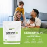 Nutrition Freak Curcumin 95 + Bioperine® 60 Turmeric Curcumin Capsules High Strength with Black Pepper - Curcumin 95% & Black Pepper - Turmeric Curcumin UK Made… - Image 4
