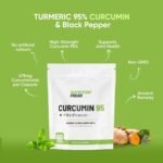 Nutrition Freak Curcumin 95 + Bioperine® 60 Turmeric Curcumin Capsules High Strength with Black Pepper - Curcumin 95% & Black Pepper - Turmeric Curcumin UK Made… - Image 5
