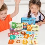 Educational: Educational Card Game With Picture Pairs, Educational Memory Game To Encourage Concentration And Memory, Combination Cards With Numbers And Letters For N - Image 3