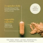 Fushi Organic Burdock Root (Arctium) Capsules, 60 Caps | Fresh-Ground Whole Food | Indigenously Sourced, Ethical, Vegan, Made in The UK - Image 4