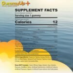 2 Months Supply Vitamin D+K2 Gummies with Calcium, High Strength Sugar Free Sunshine Gummies, Natural Orange Flavoured Vegetarian Gummies - Image 4