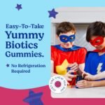 Lovebug Kids Probiotic Tummy Gummies - 2.5 Billion CFU with Bacillus subtilis DE111® - USDA Organic Probiotics for Gut Health - For Children & Toddlers (Age 4+) - 30 Strawberry Flavoured Vegan Gummies - Image 4